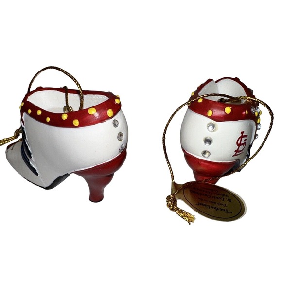 Bradford Exchange Cardinals Stiletto Ornament "Toe the Line" Collectible‎ - Picture 7 of 7